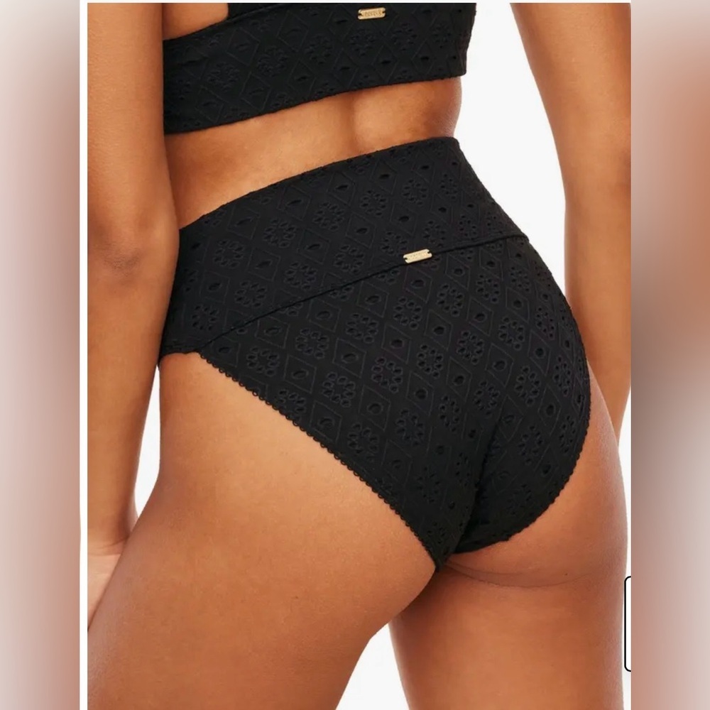 Adore Me Madelaine Swimwear High-waisted Bikini Bottom Size L Beach Pool Summer
